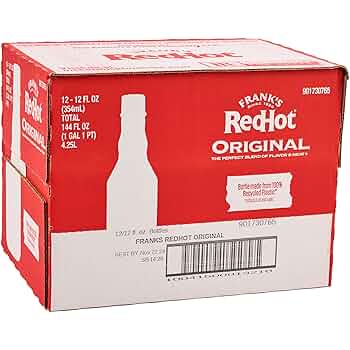 レッドホットクイーン　20g Amazon.com: Frank's RedHot Original Cayenne Pepper Hot Sauce